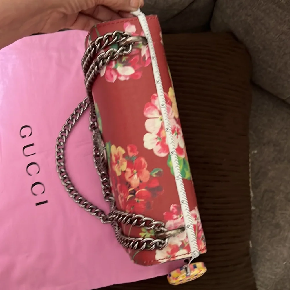GUCCI BLOOMS DIONYSIS CALFSKIN SHOULDER BAG - Picture 9 of 17